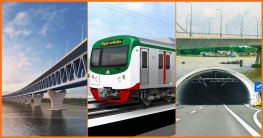 এ বছরই উন্মুক্ত হচ্ছে পদ্মাসেতু-মেট্রোরেল-কর্ণফুলী টানেল এ বছরই উন্মুক্ত হচ্ছে পদ্মাসেতু-মেট্রোরেল-কর্ণফুলী টানেল